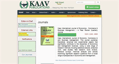 Desktop Screenshot of kaavpublications.org